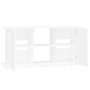 Voir la diapositive 6 : VIDAXL Support pour aquarium blanc 121x41x58 cm bois d ingénierie