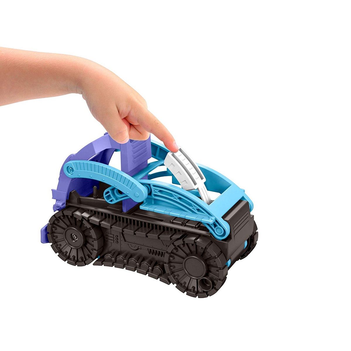 Fisher price Imaginext - Véhicule transformable + figurine Mr. Freeze Snowcat - Dc Super Friends