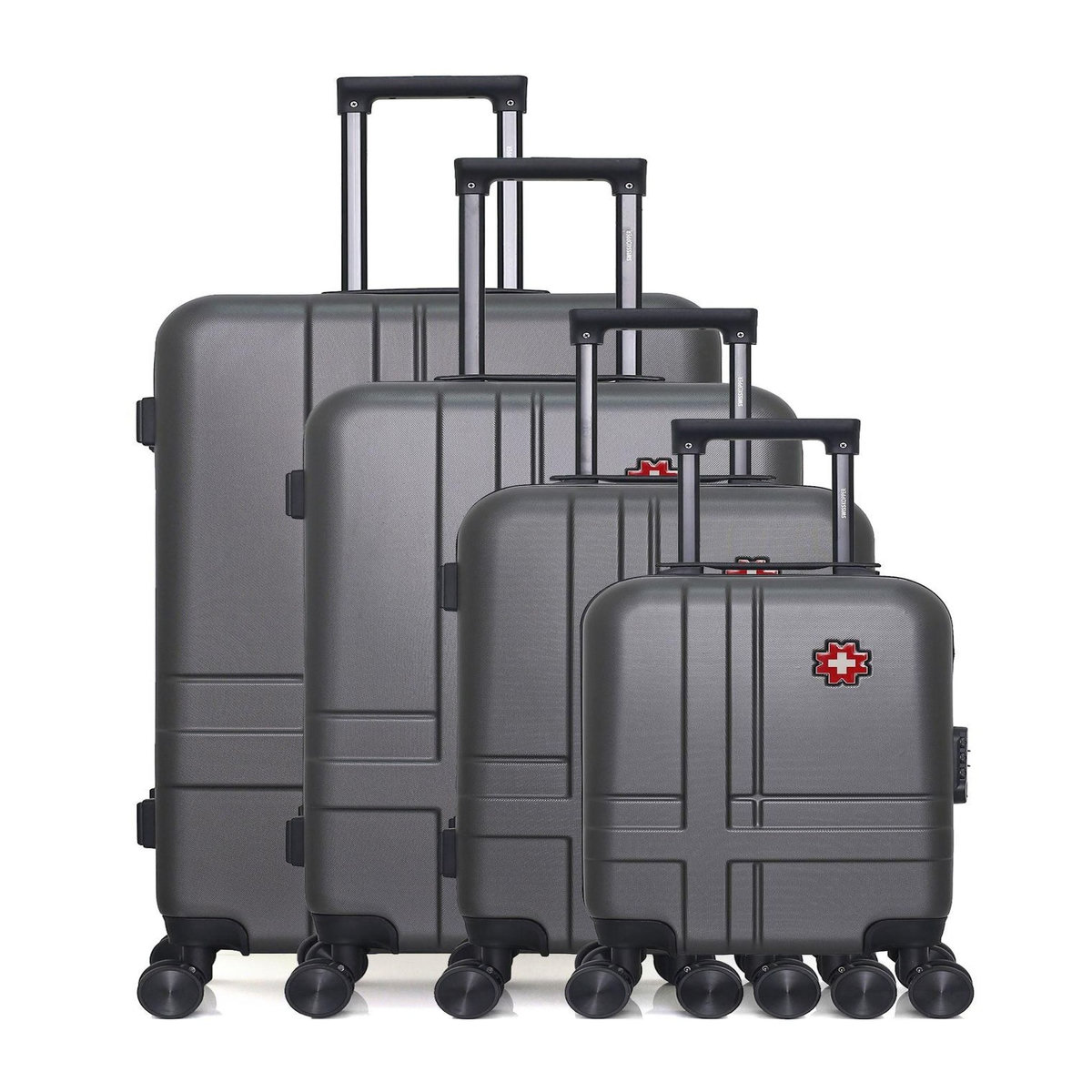 SWISS KOPPER SWISS KOPPER - Set de 4 Valises USTER-M 75 cm 4 Roues