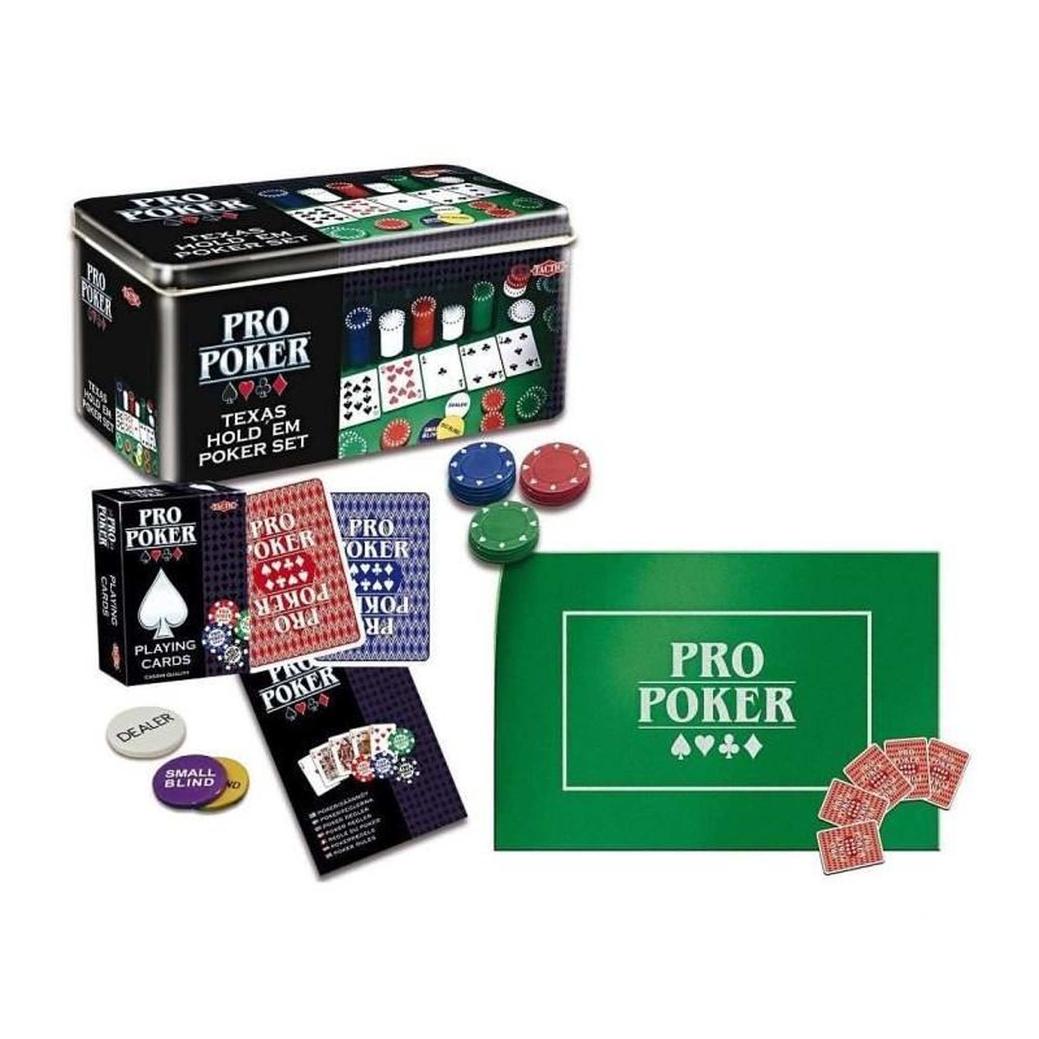 Voir la diapositive 3 : Tactic Coffret Métal Propoker - TACTIC - Jeu de carte - Mixte - 60 min - A partir de 11 ans