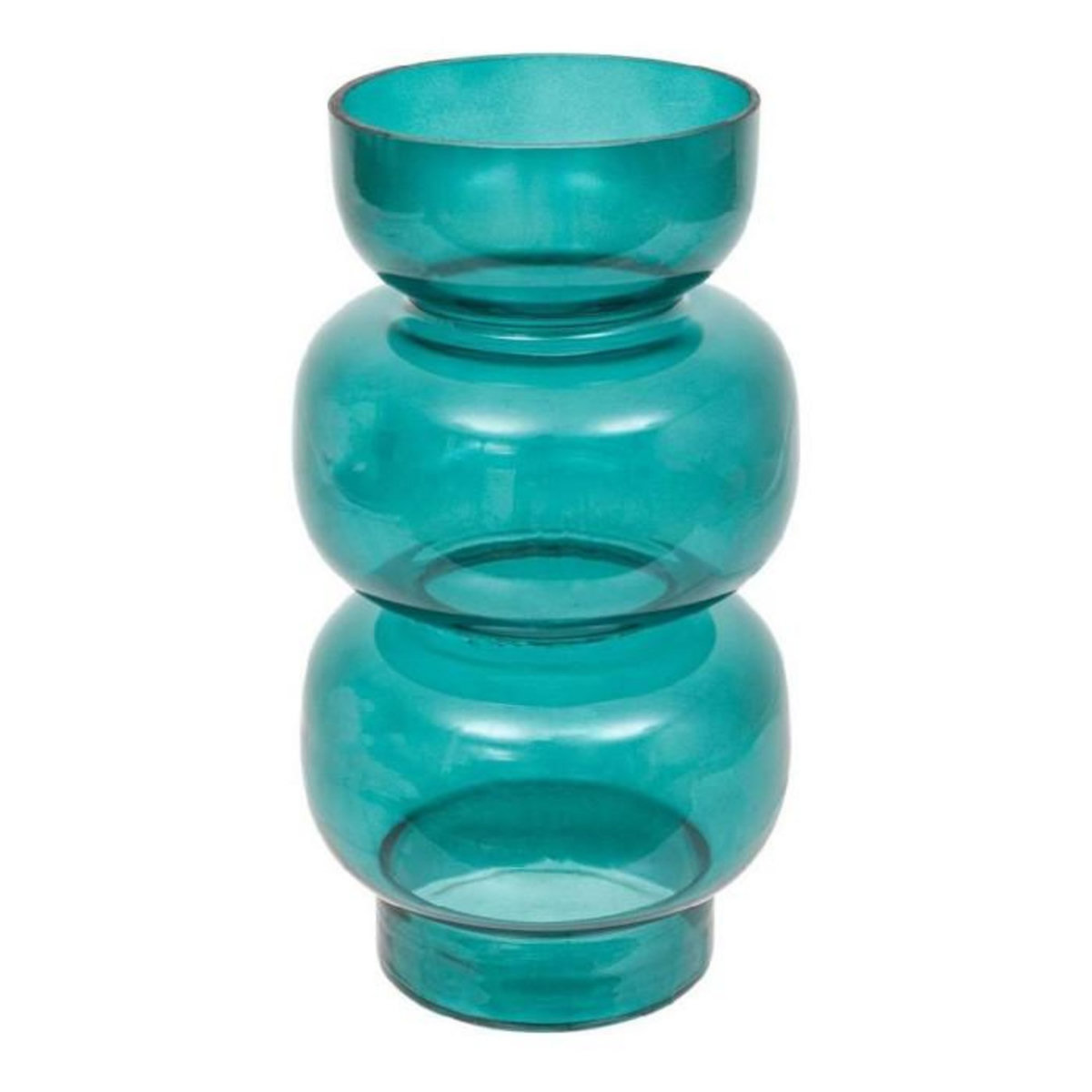 ATMOSPHERA Vase Design  Be Vintage  25cm Bleu Canard