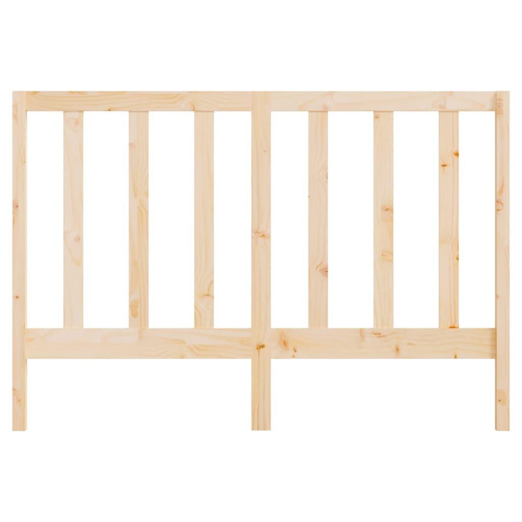 Voir la diapositive 4 : VIDAXL Tete de lit 141x4x100 cm Bois massif de pin