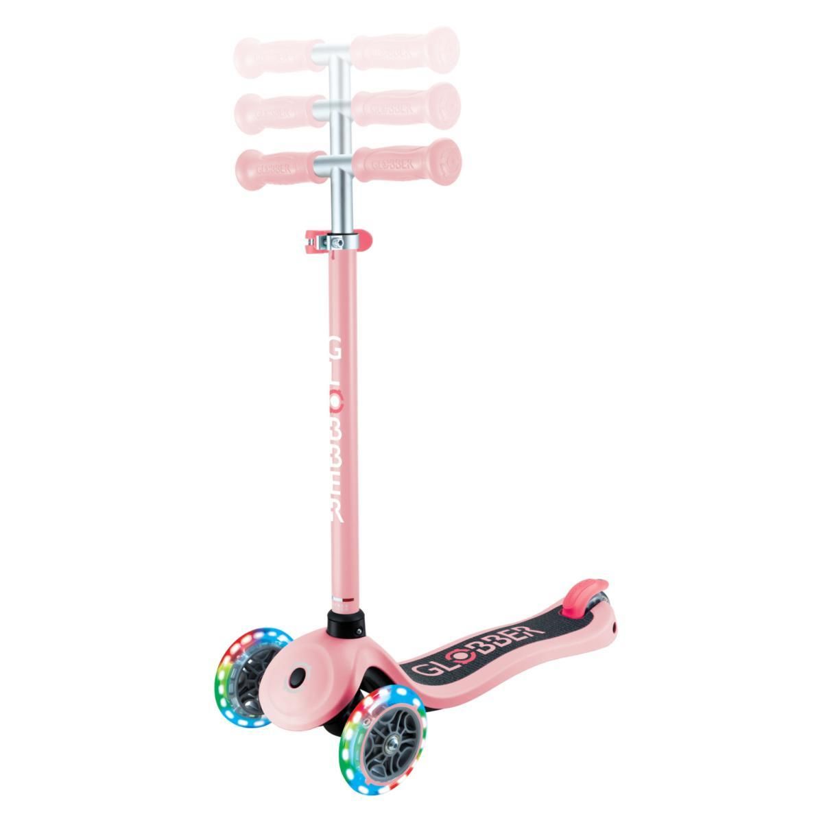 Globber Primo Lights V2 Pastel Rose / Corail Rose