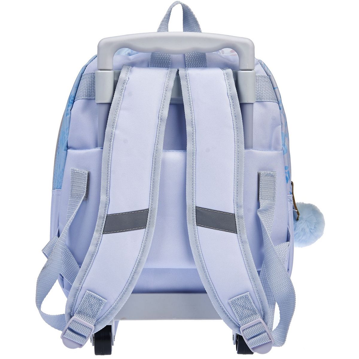 DISNEY Sac maternelle à roulettes 3D bleu La reine des Neiges