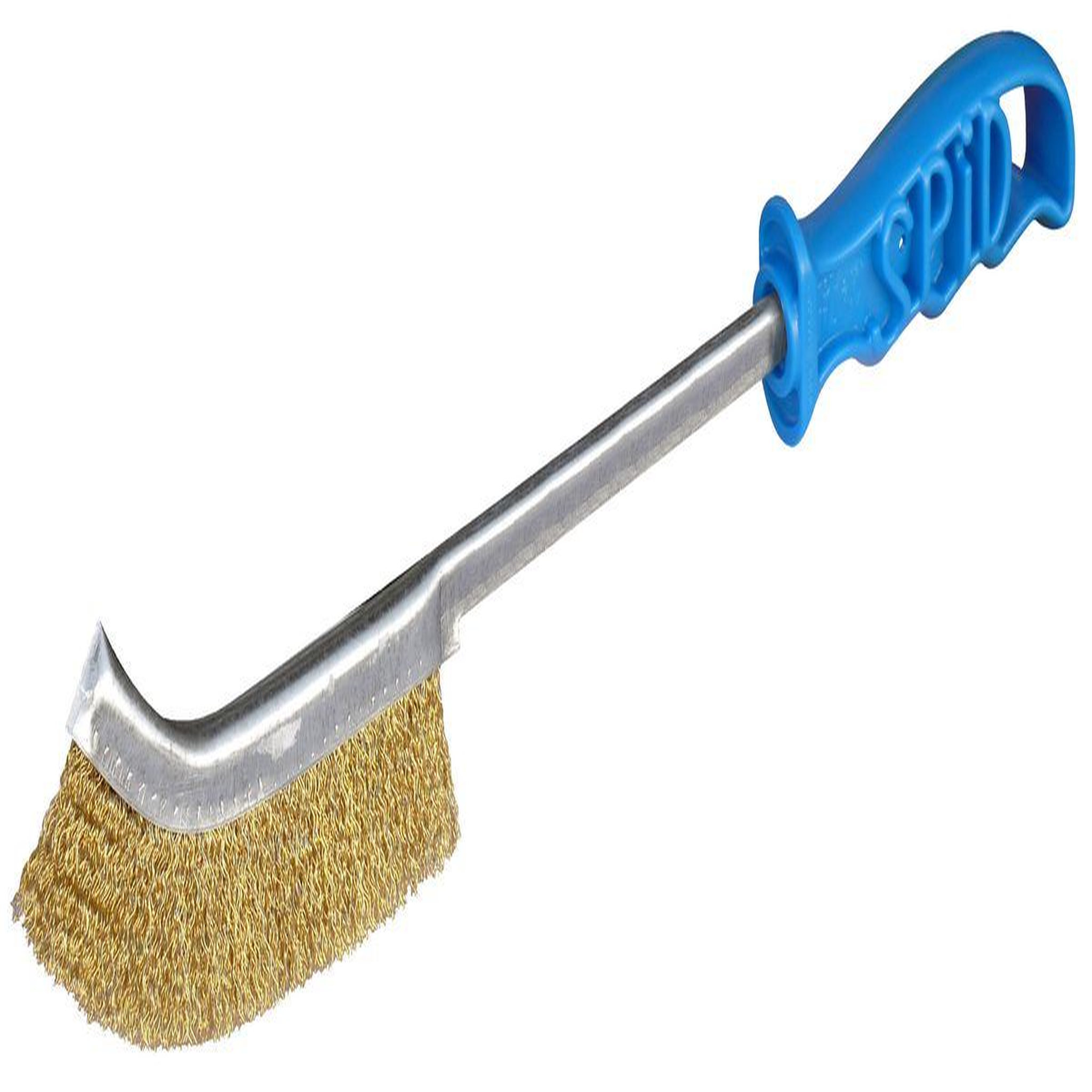 SPID Brosse longue 370 mm fils acier laitonné