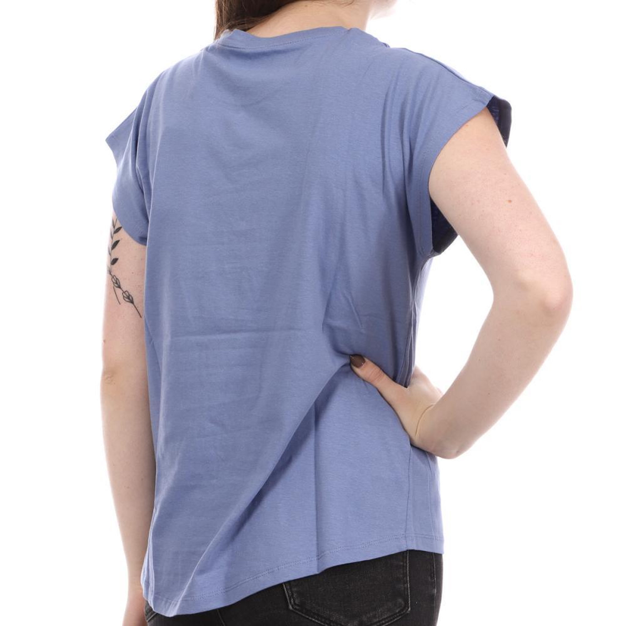 Voir la diapositive 2 : Pepe Jeans T-shirt Mauve Femme Pepe Jeans Bloom