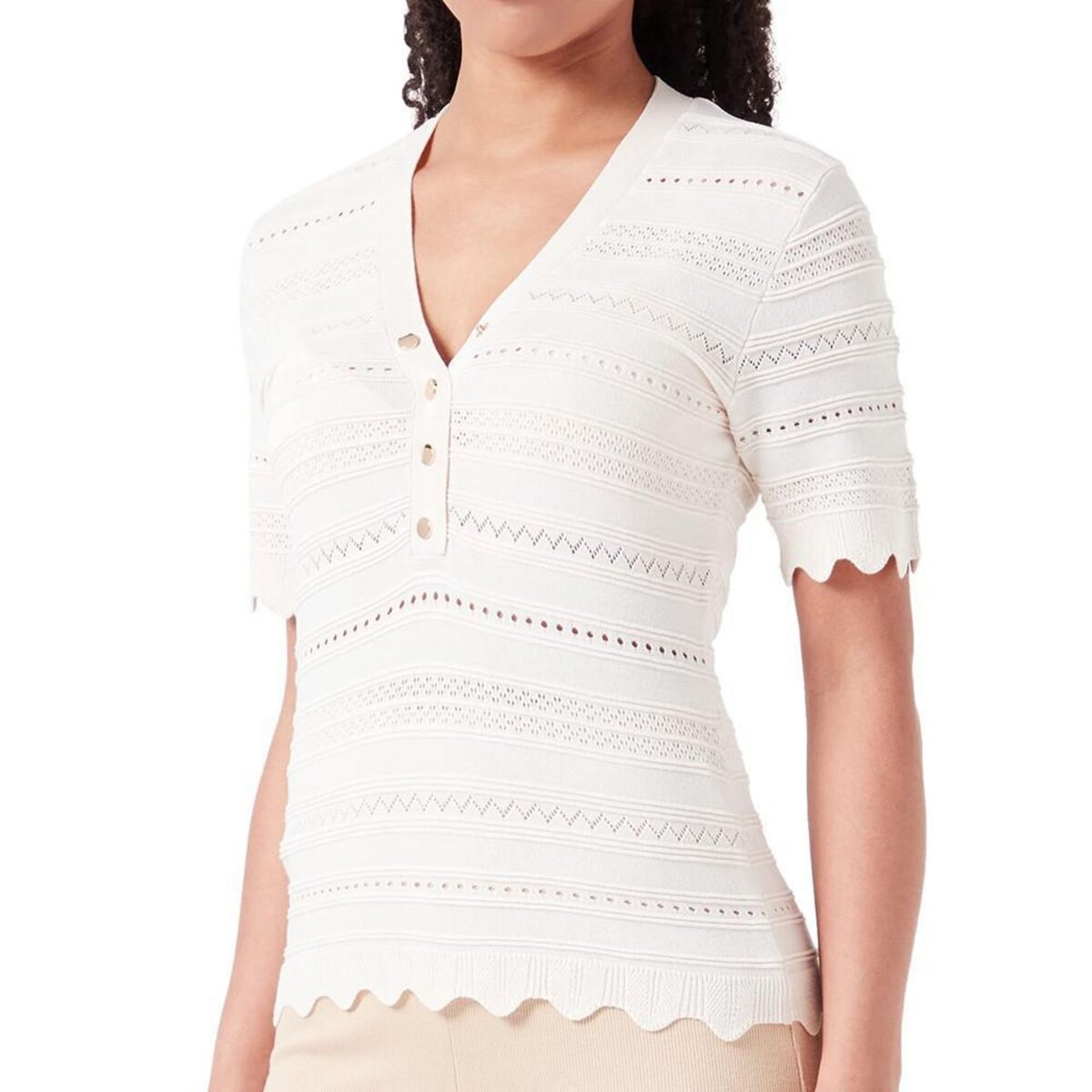 MORGAN Pull Manches courtes  Femme Morgan ISHI