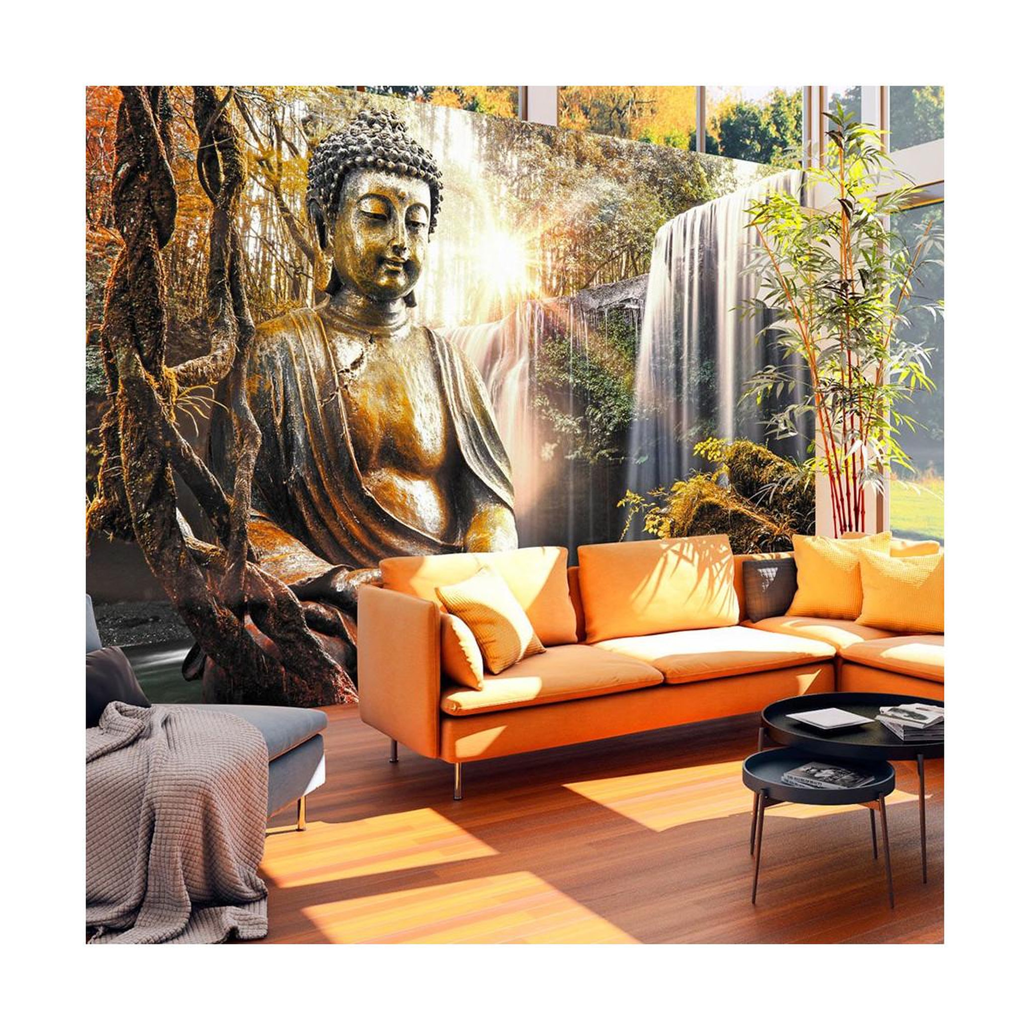 Paris Prix Papier peint  waterfall of contemplation. Coloris disponibles : Multicolore