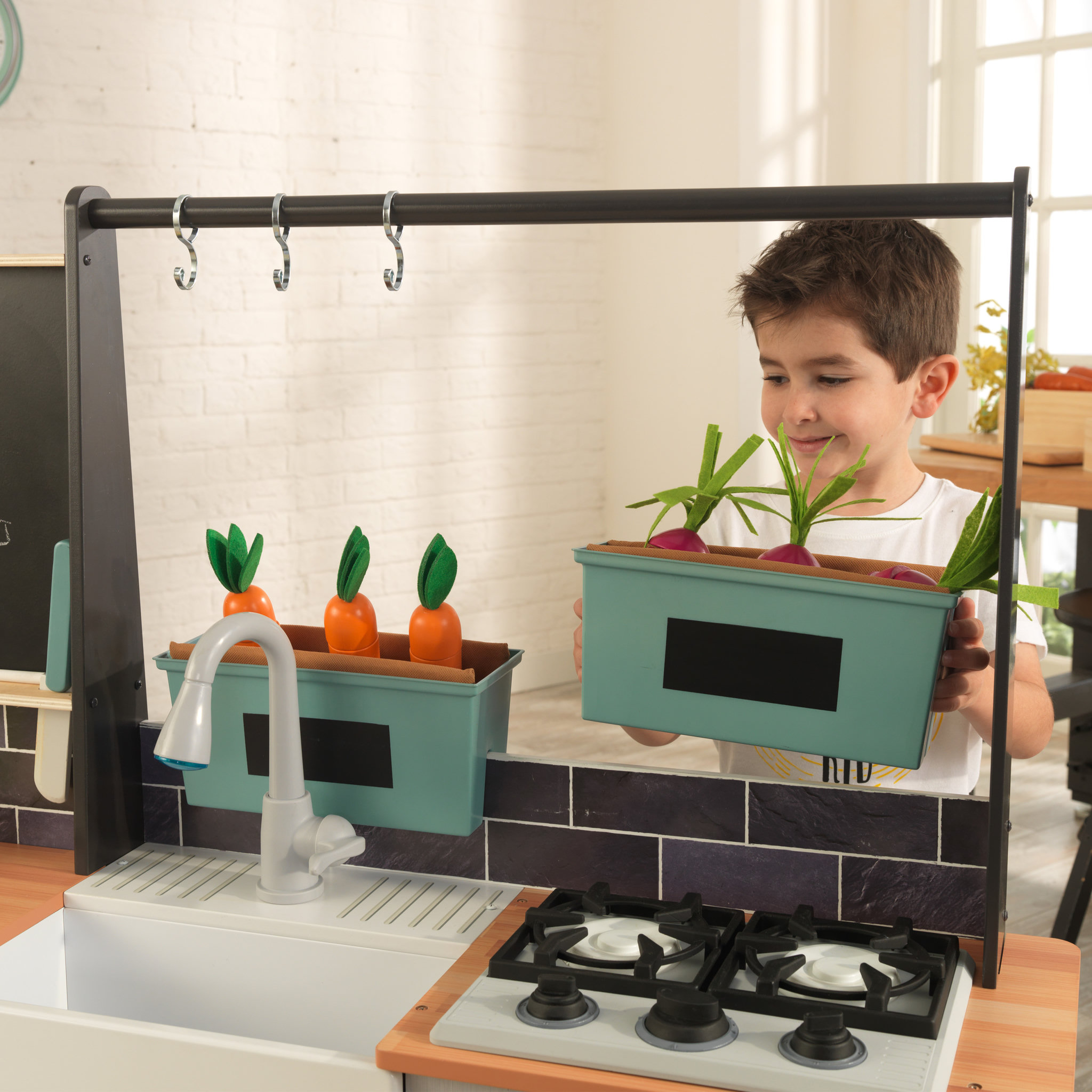 Voir la diapositive 5 : Kidkraft Cuisine Enfant Farm to Table