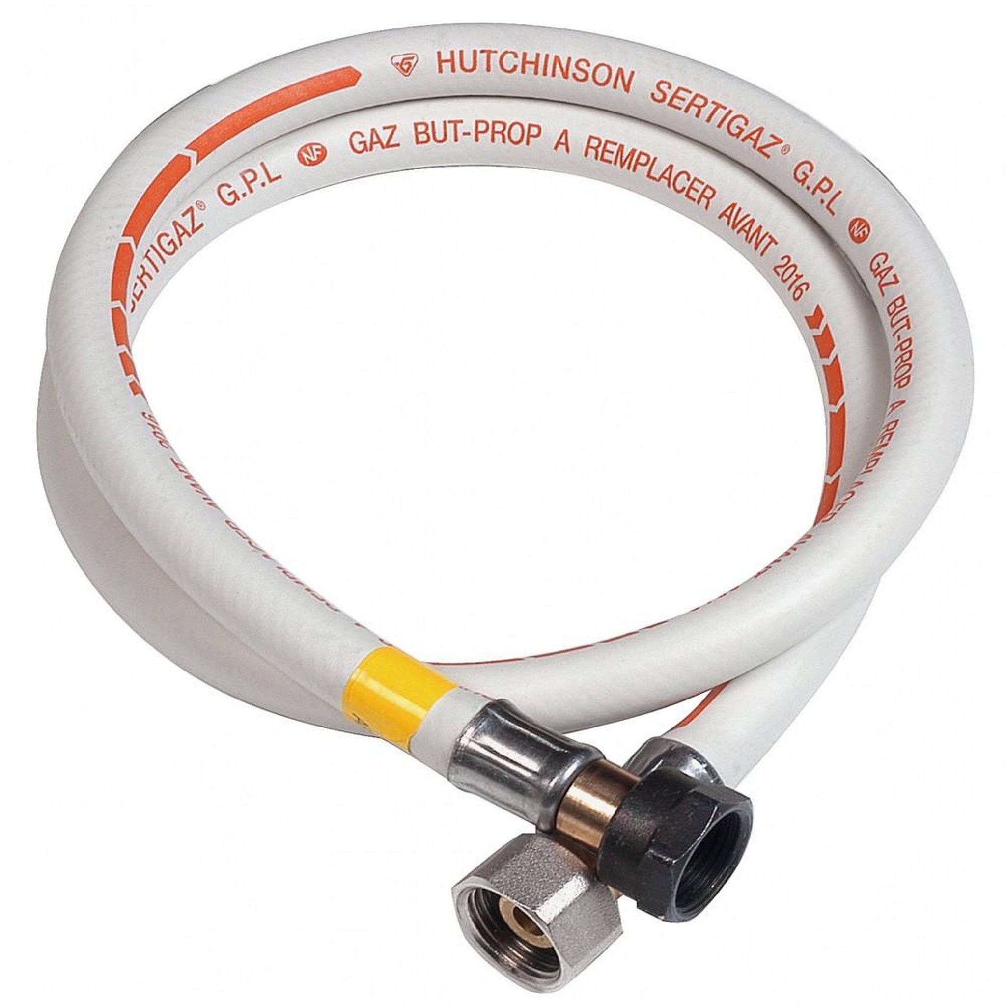 CENTRALE BRICO Tuyau caoutchouc gaz bp, garantie 10 ans, H.100 cm GAZINOX
