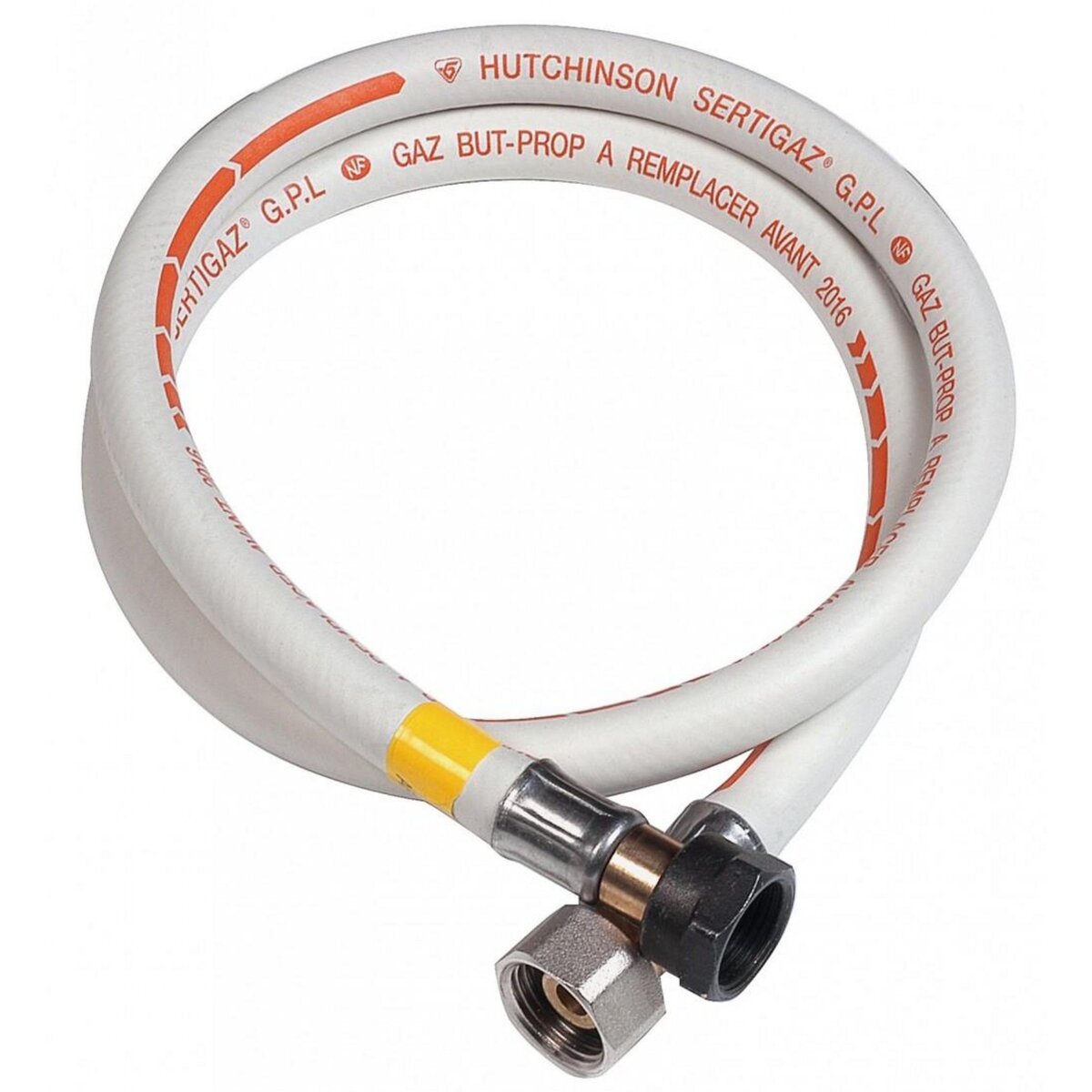 CENTRALE BRICO Tuyau caoutchouc gaz bp, garantie 10 ans, H.100 cm GAZINOX