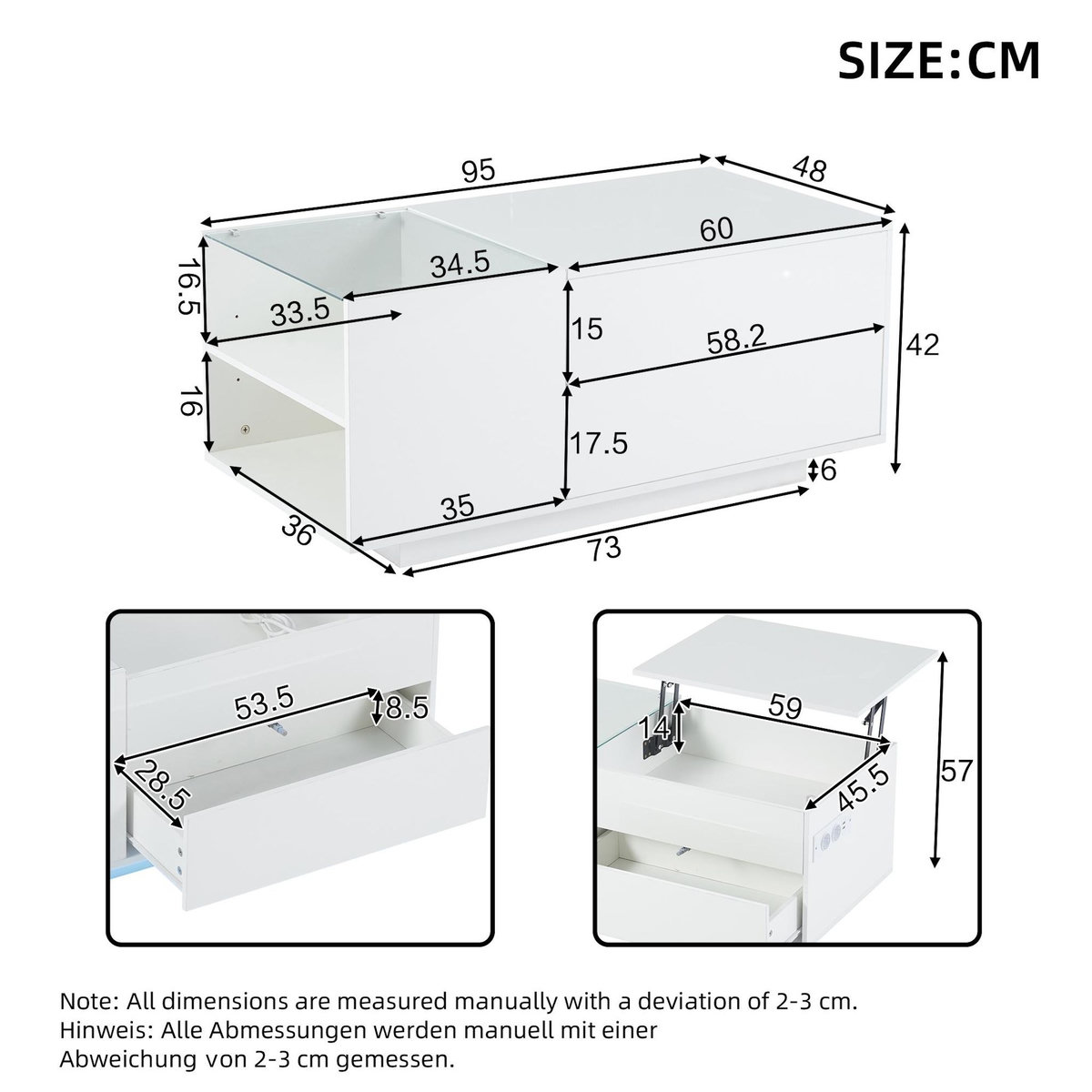 MERAX Table basse