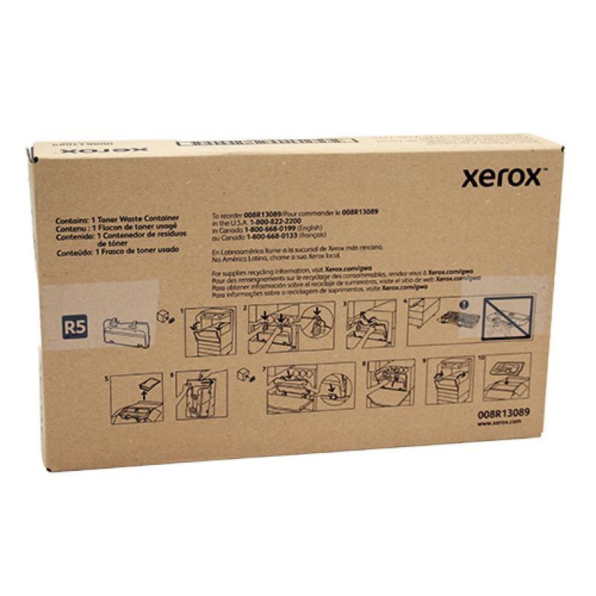 Voir la diapositive 2 : Xerox Xerox Waste Toner Bottle (008R13089)