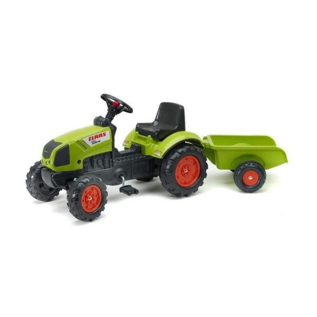 FALK FALK Tracteur a Pedales Claas Arion 410 + Remorque
