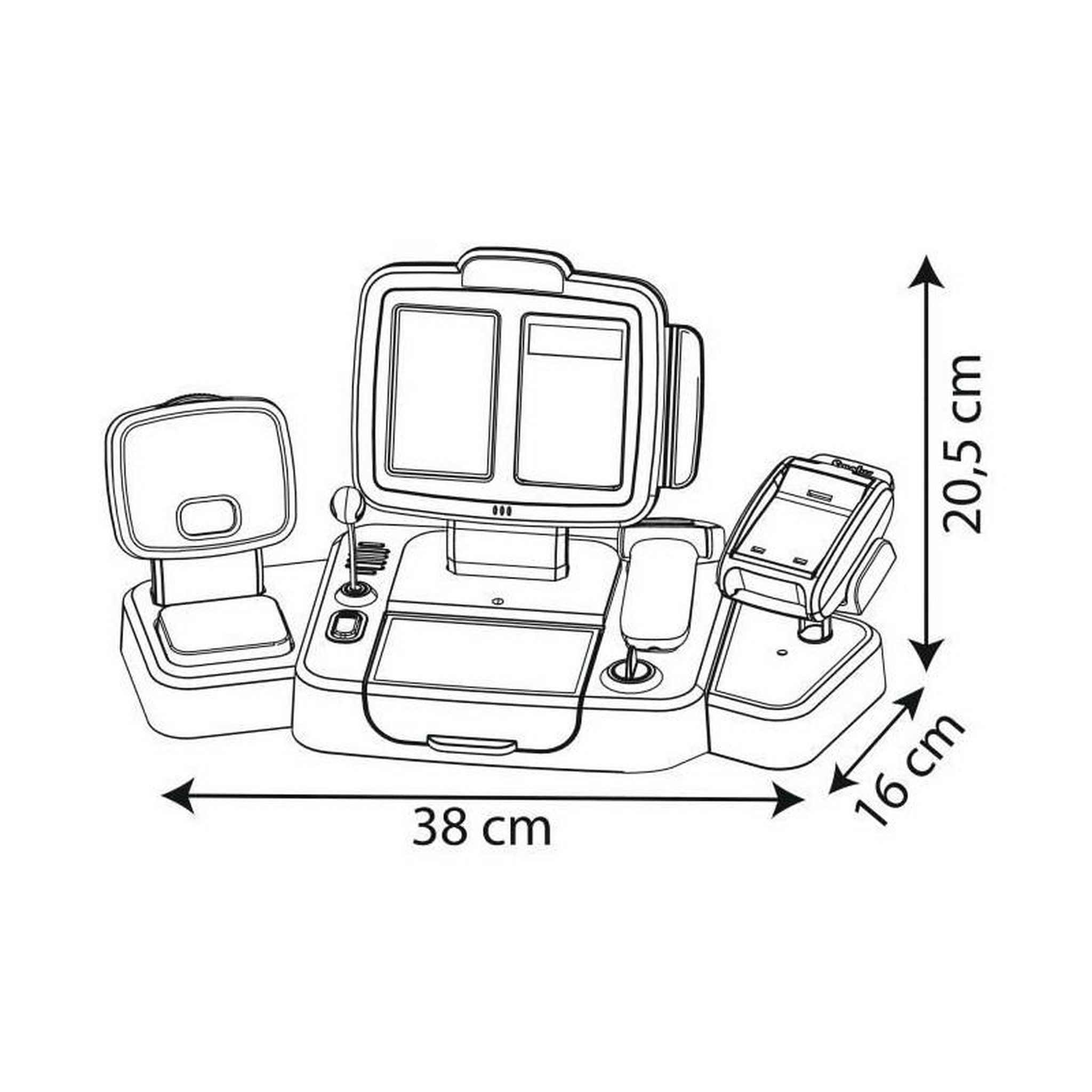 Voir la diapositive 6 : SMOBY Smoby grande caisse enregistreuse - 30 accessoires inclus - des 3 ans