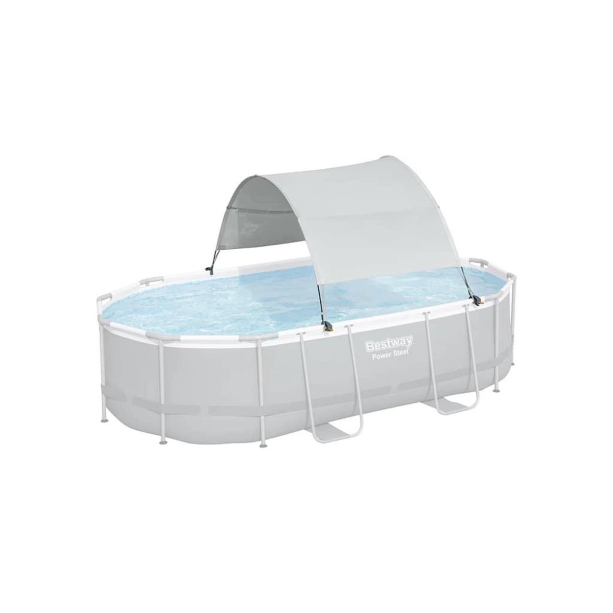 BESTWAY Bestway Auvent de piscine hors sol Blanc