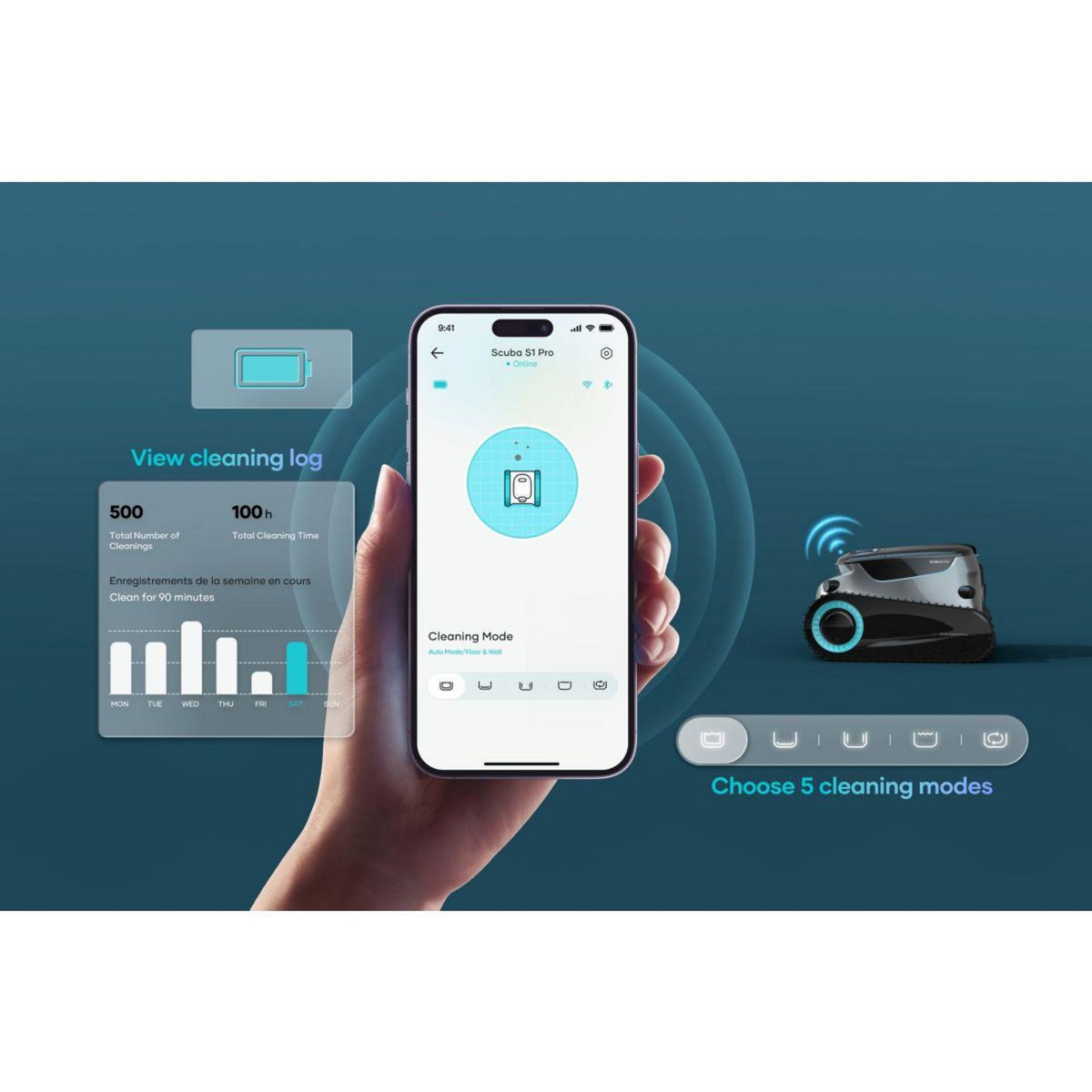 AIPER Robot piscine Scuba S1 Pro 2025