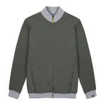 TBS Sweat zippé Bleu/Grisé Homme TBS LOANN. Coloris disponibles : Bleu