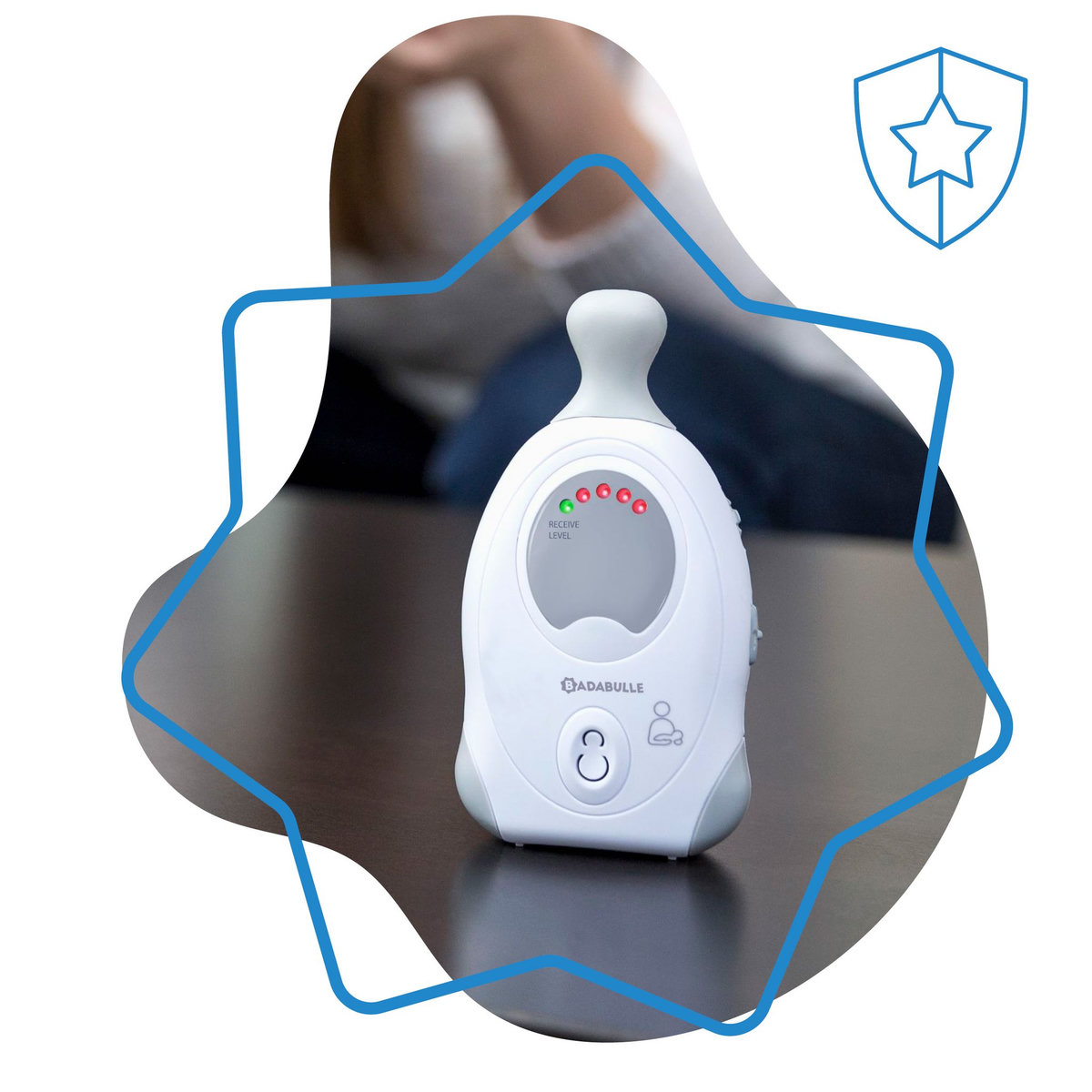 BADABULLE Babyphone Baby Online 300 mètres