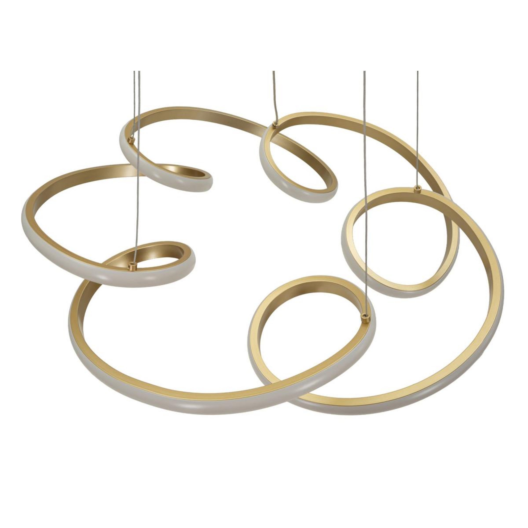 Voir la diapositive 4 : Paris Prix Suspension led design  glovy  120cm or
