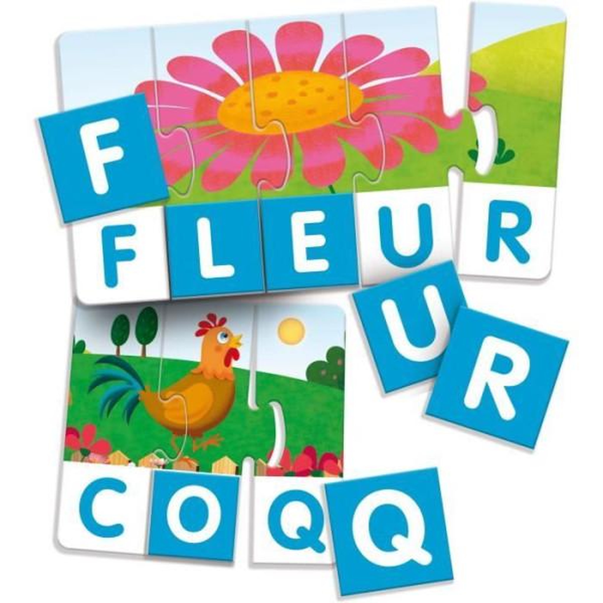 Voir la diapositive 2 : LISCIANI GIOCHI Lettres et mots - carotina - apprendre a lire et a écrire simplement - lisciani