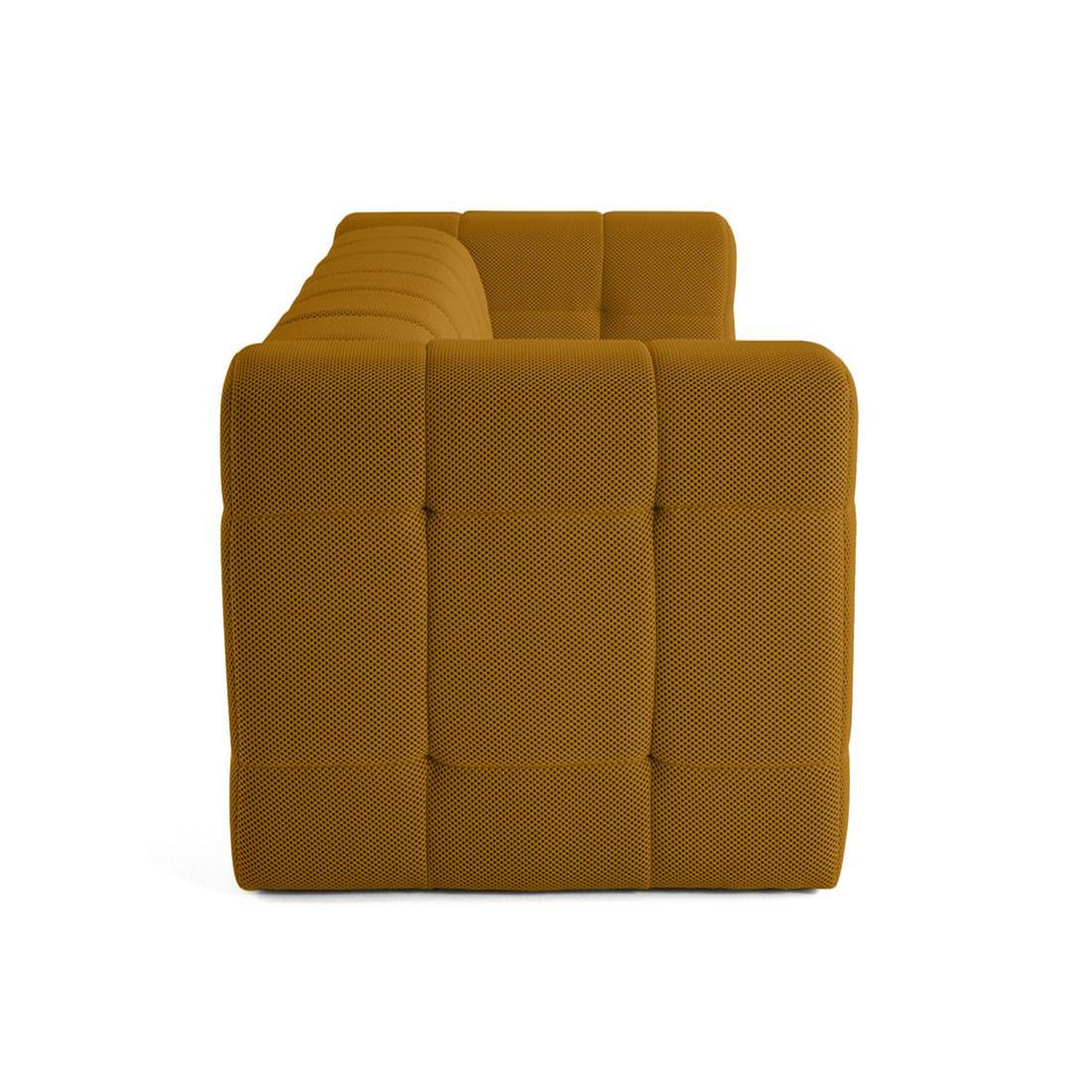 Voir la diapositive 6 : LISA DESIGN Suzano - canapé 3 places - en tissu mailles 3d