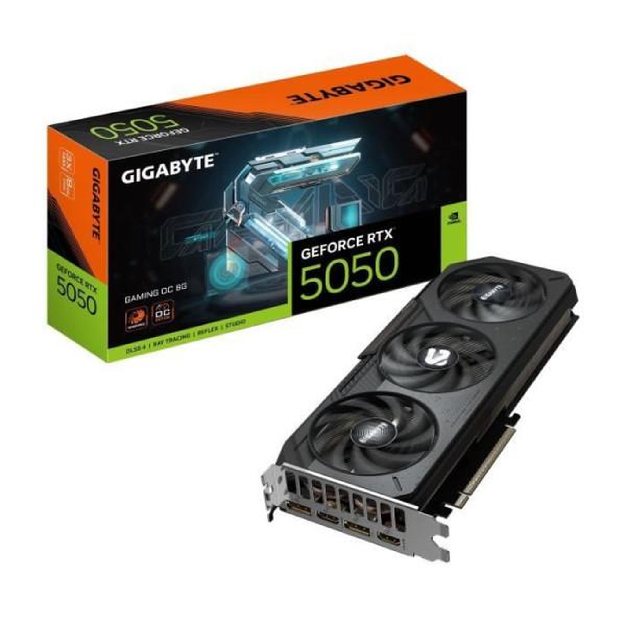 Voir la diapositive 3 : Gigabyte GIGABYTE - Carte graphique - RTX 5050 GAMING OC-8GD