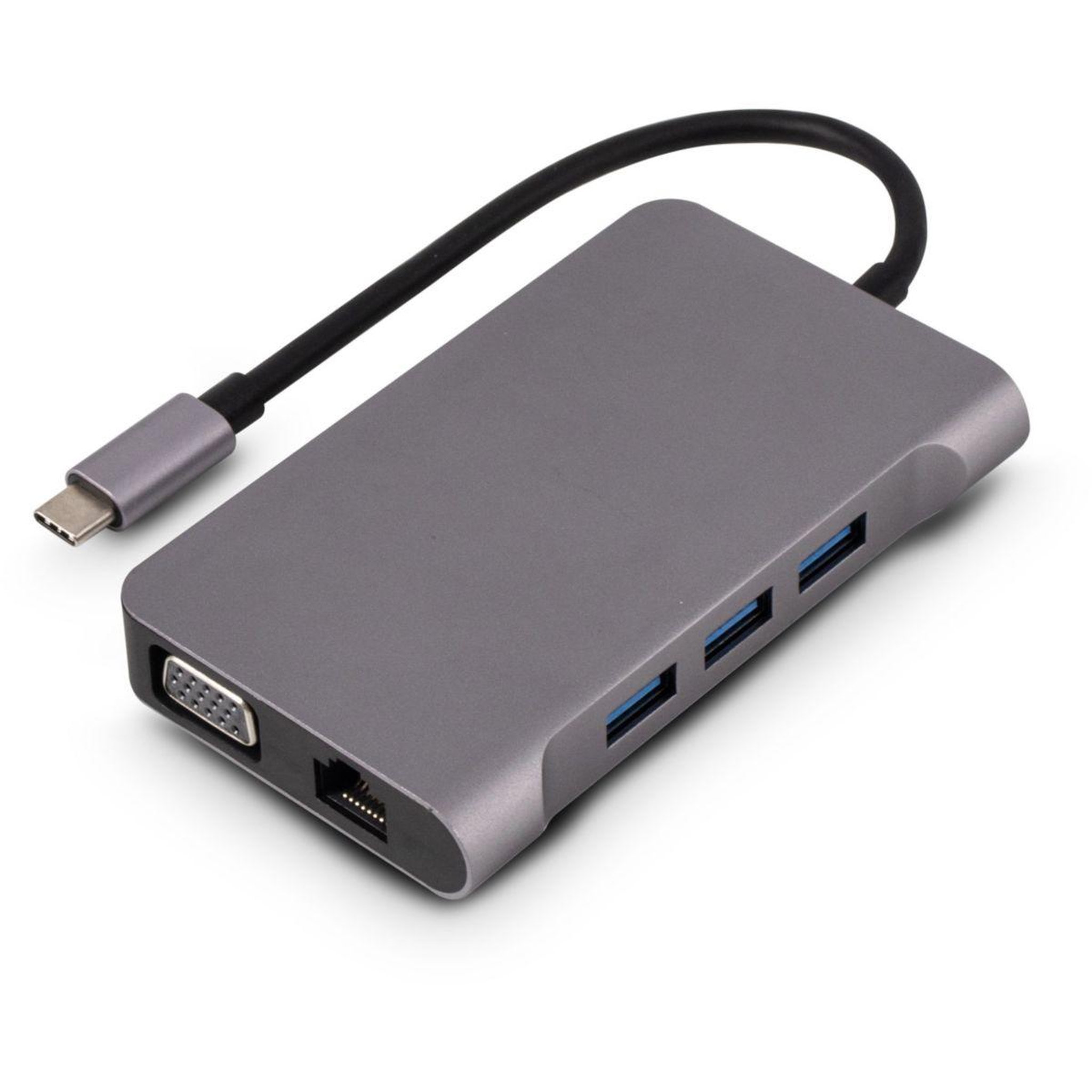 URBAN FACTORY Hub USB C USB-C/ multiports 10 en 1 power delivery
