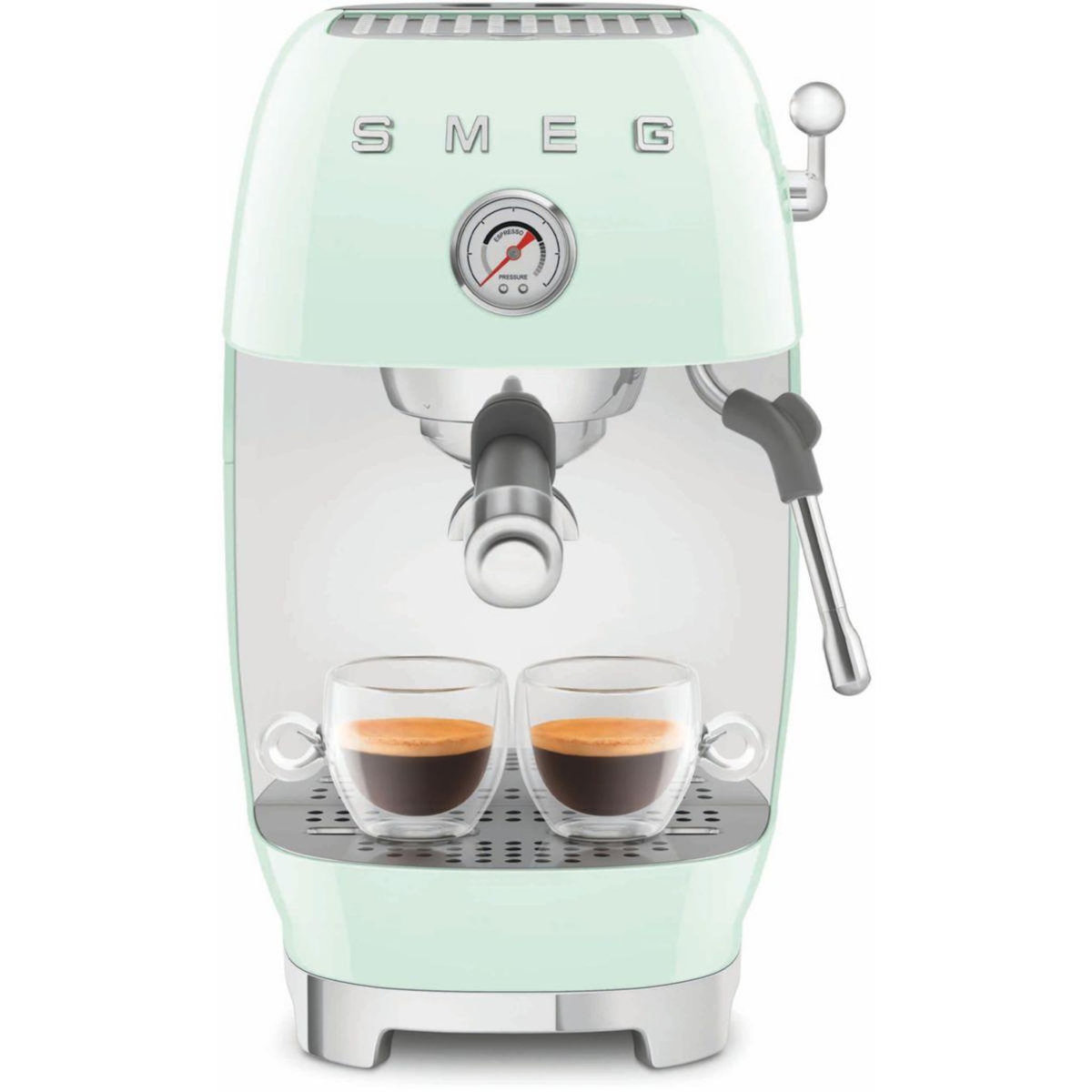 SMEG Machine à expresso ECF03PGEU + Cold Brew