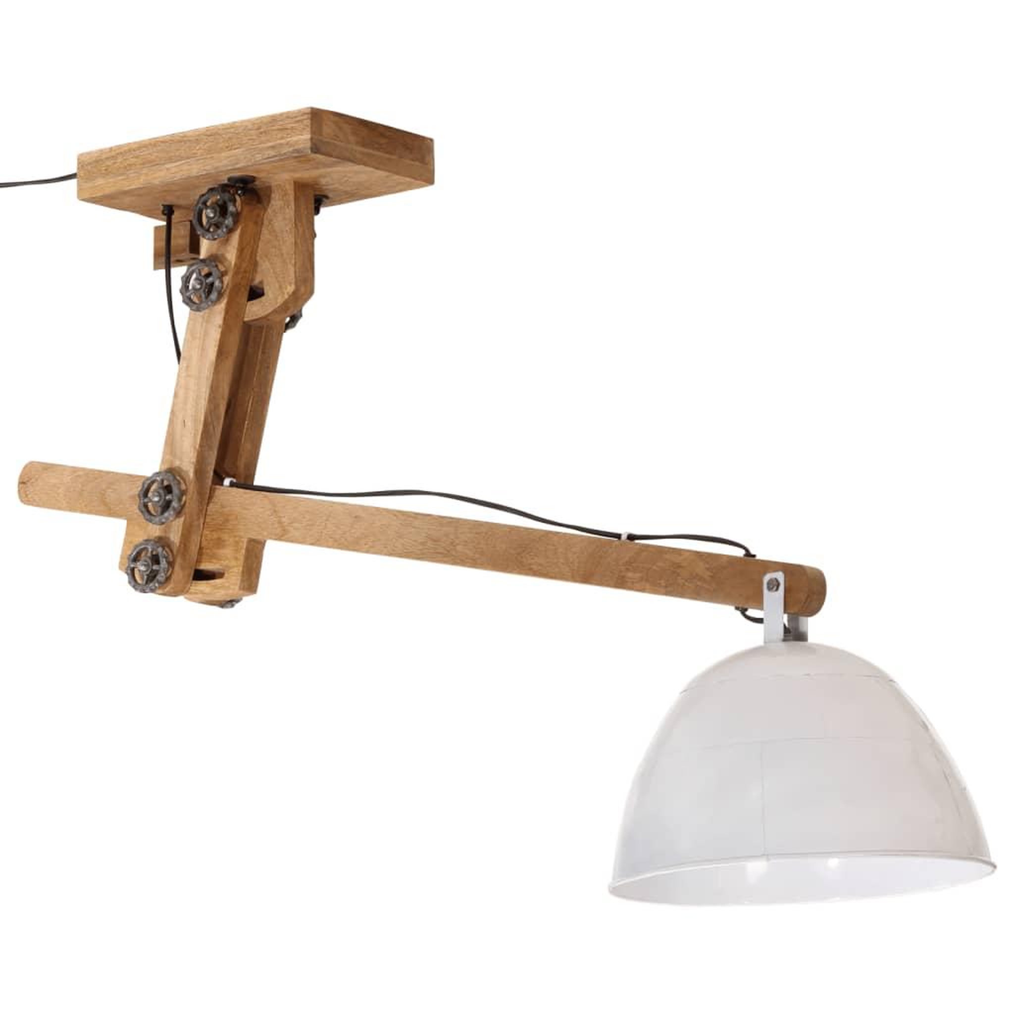 Voir la diapositive 2 : VIDAXL Plafonnier 25 W blanc 105x30x65-108cm E27