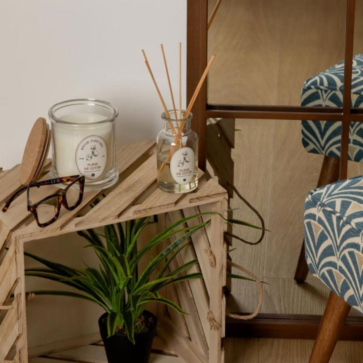 ATMOSPHERA Diffuseur de Parfum  Hapo  200ml Fleur de Coton