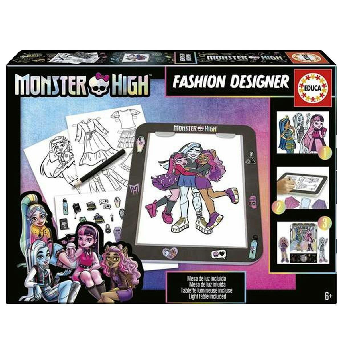 EDUCA Table lumineuse Educa Borras Monster High
