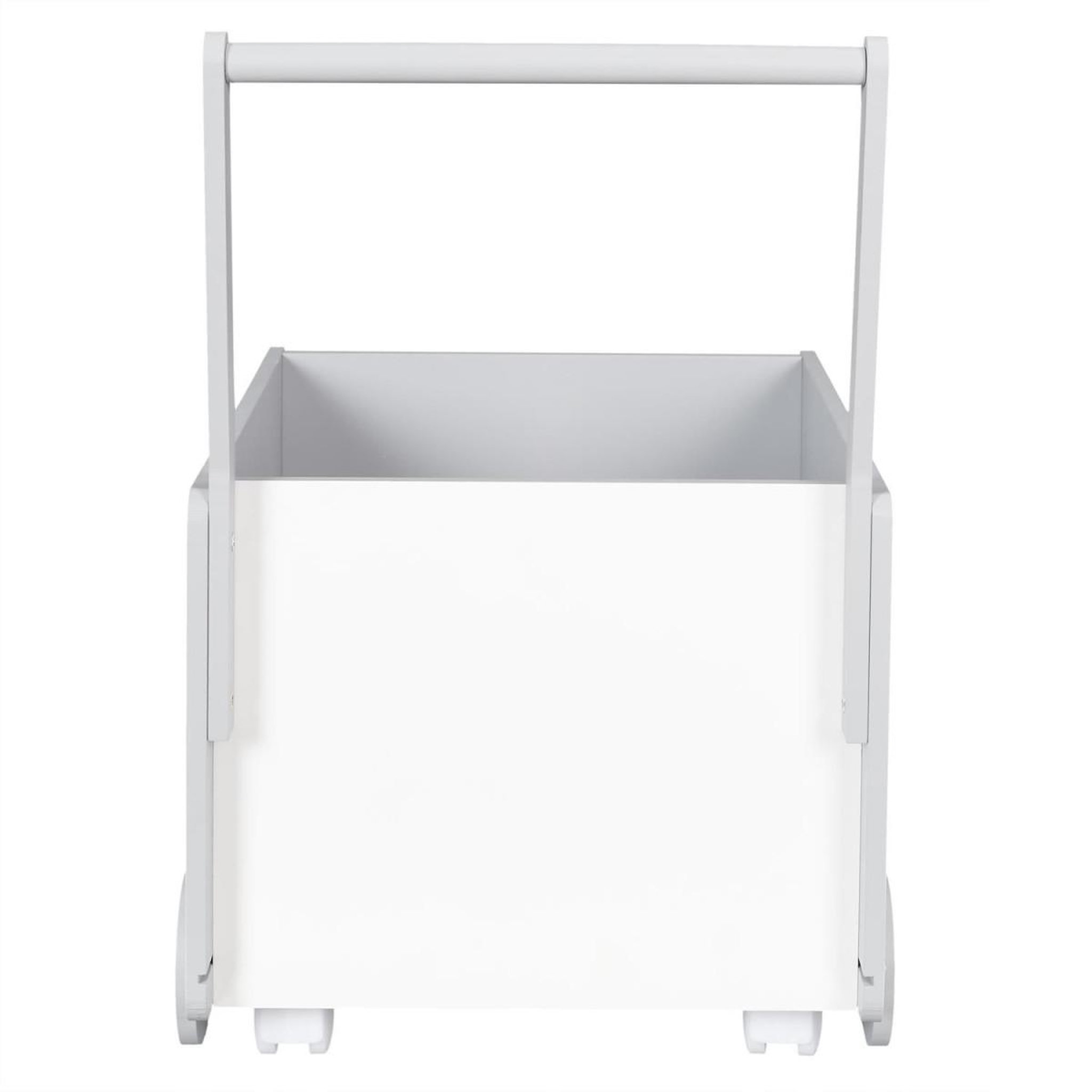 Voir la diapositive 4 : HOME DECO KIDS Chariot de rangement enfant  jouets  47cm blanc