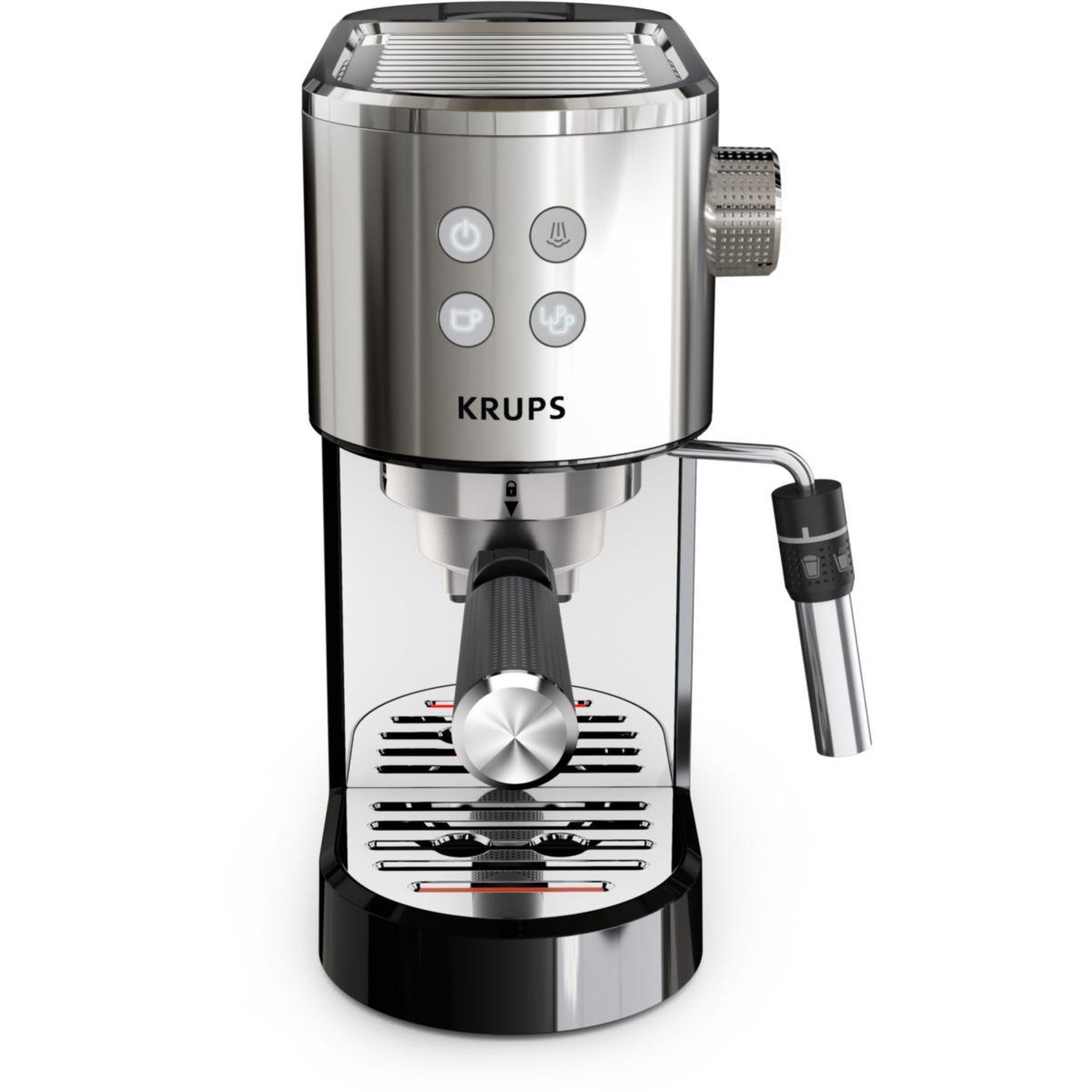 Voir la diapositive 2 : KRUPS Machine à expresso xp444c10 pompe virtuoso +