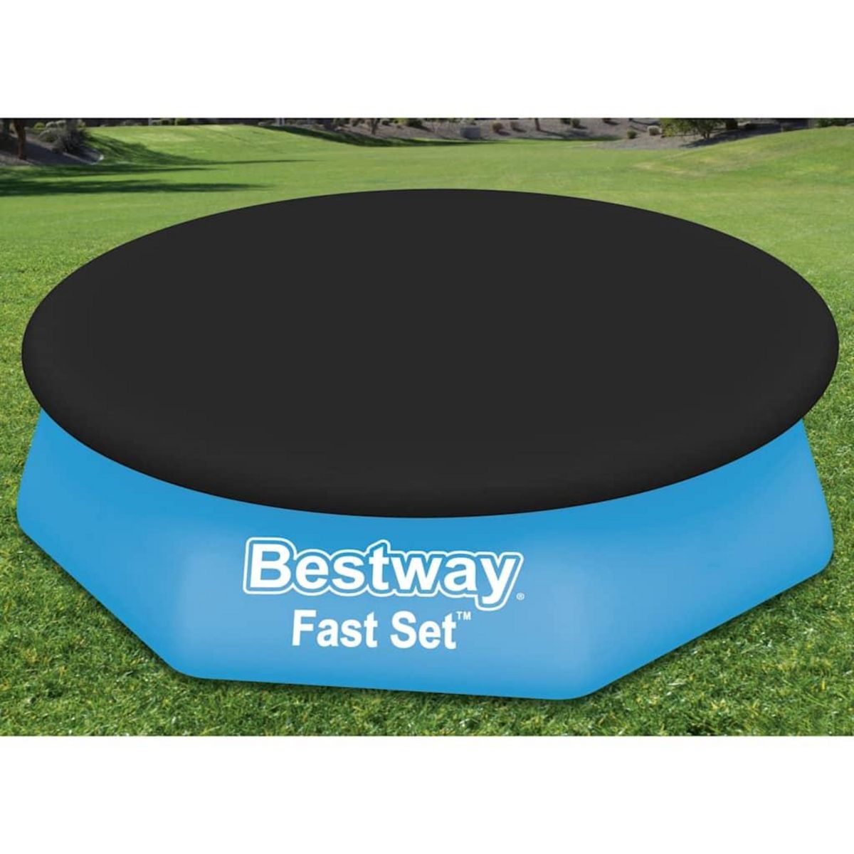 BESTWAY Bestway Couverture de piscine Flowclear Fast Set 240 cm