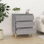 Voir la diapositive 3 : VIDAXL Buffet Sonoma gris 60x35x70 cm Bois d'ingenierie