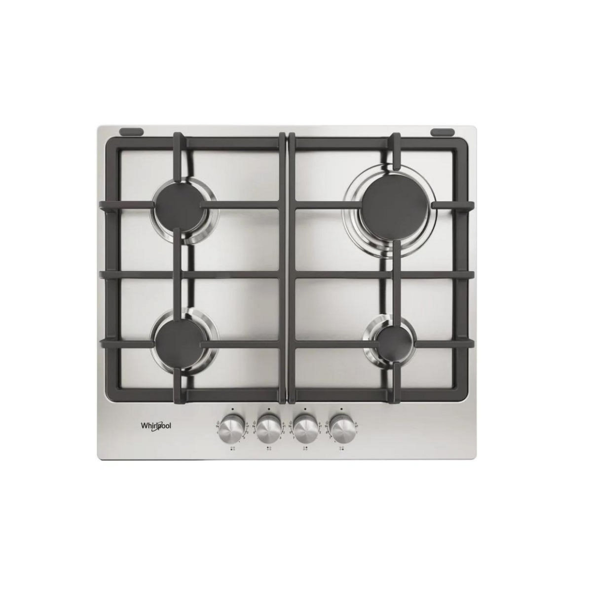 Whirlpool Table de cuisson gaz 58cm 4 feux 7800w inox - TGML660IX