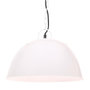 Voir la diapositive 1 : VIDAXL Lampe suspendue industrielle vintage 25 W Blanc Rond 41 cm E27