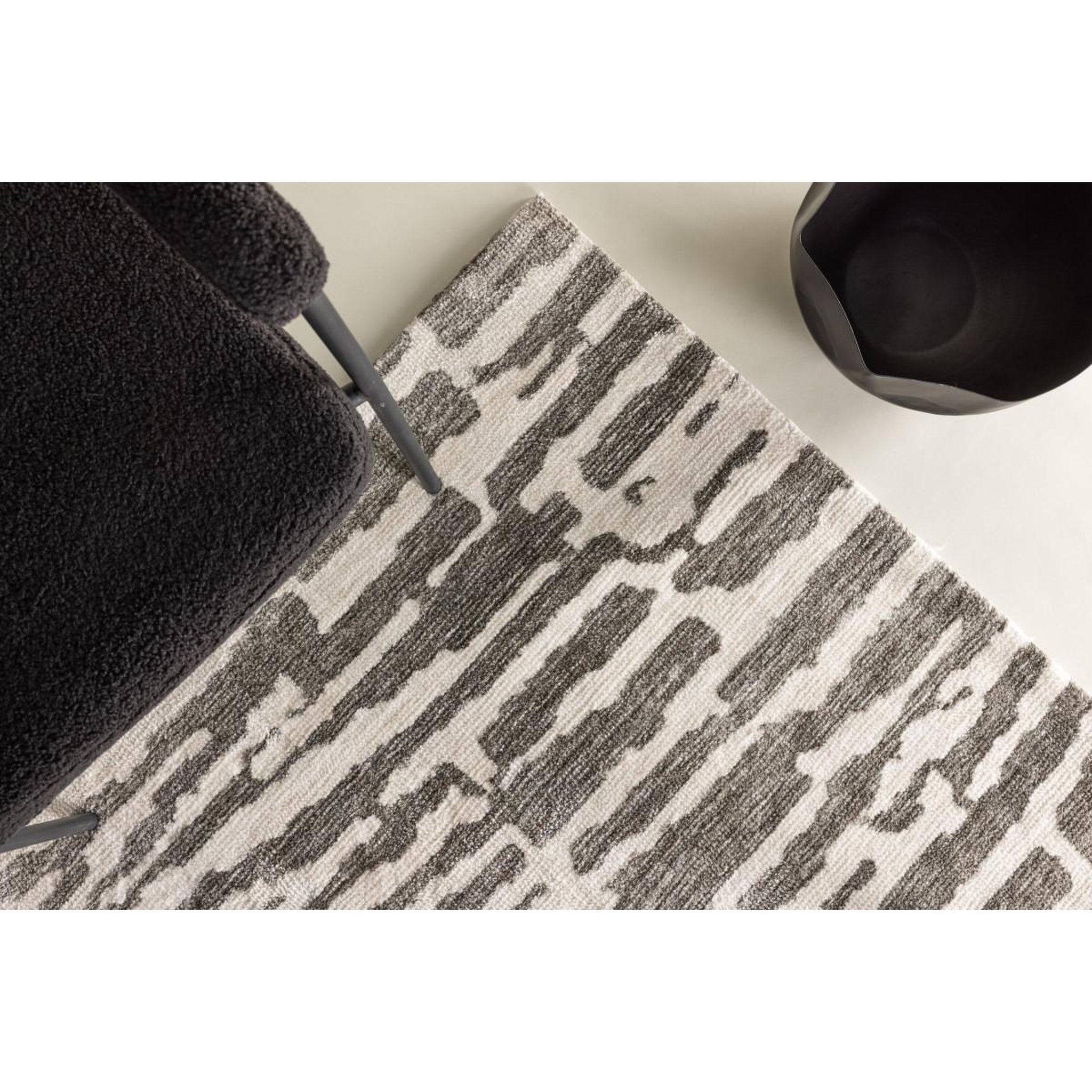 Voir la diapositive 5 : Paris Prix Tapis déco  milos  160x230cm gris