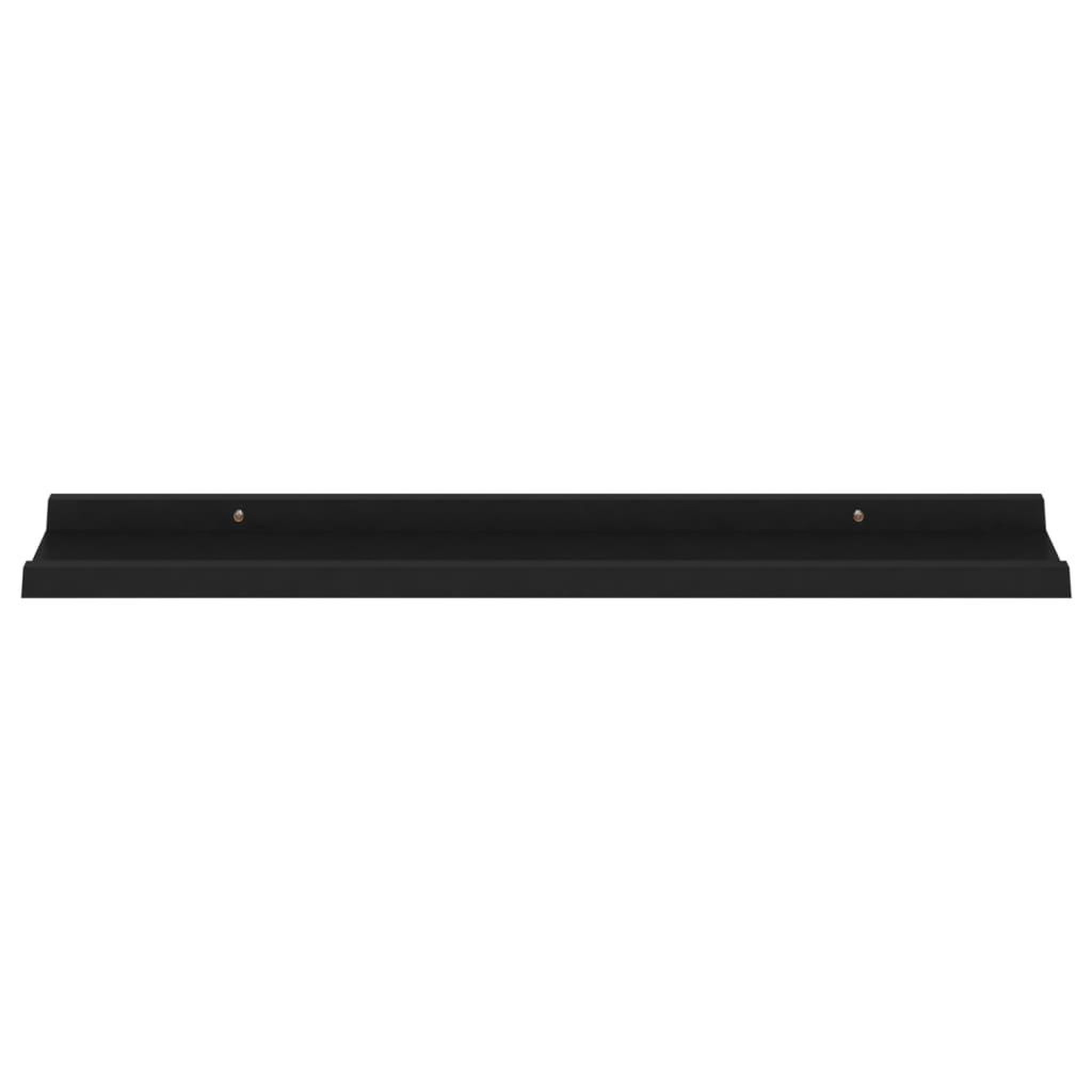 Voir la diapositive 4 : VIDAXL Etageres murales 4 pcs Noir 80x9x3 cm