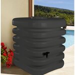 Belli Récupérateur d'eau Anthracite - 1000L - CUBIQUE