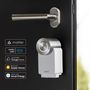 Voir la diapositive 4 : NUKI Serrure connectée Smart Lock Pro (4e Génération) Blanc