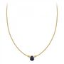 Voir la diapositive 3 : SC BOHEME Collier SC Bohème orné d'une pierre de sable bleue