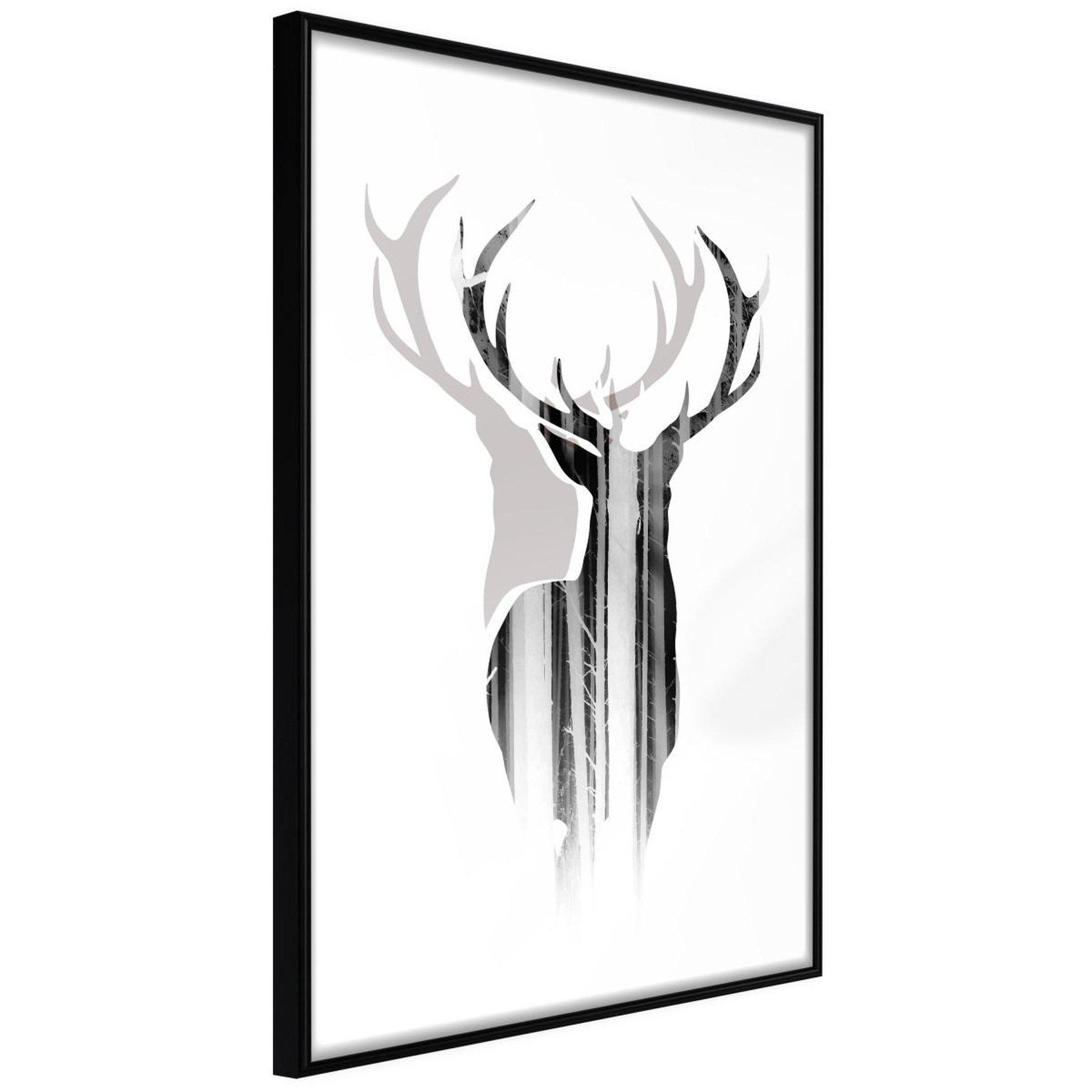 Paris Prix Affiche murale encadrée  guardian of the forest. Coloris disponibles : Noir, Jaune
