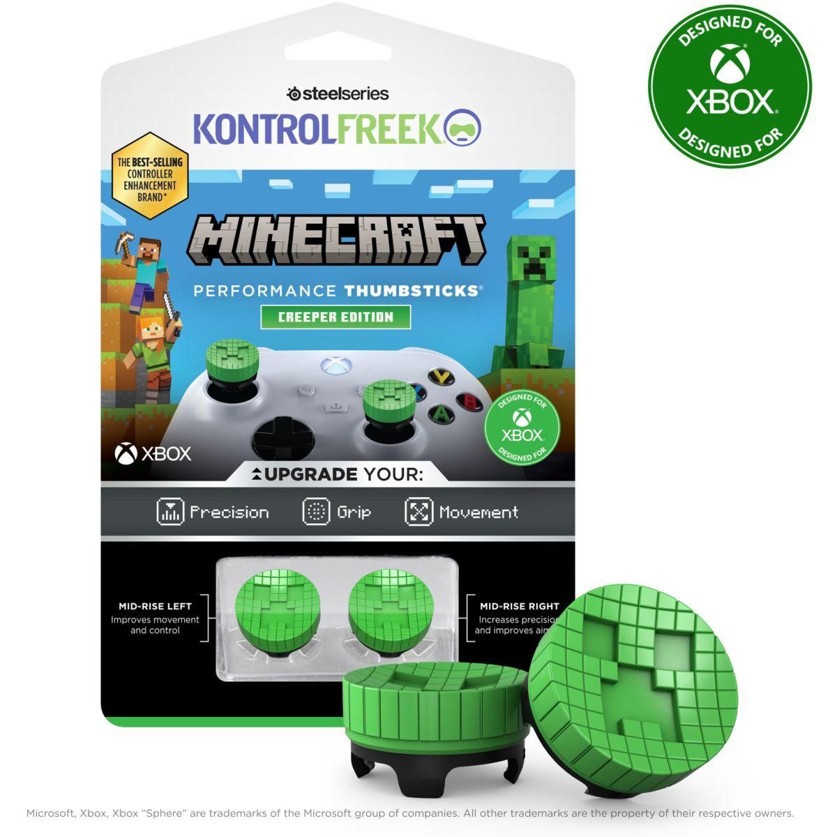 STEEL SERIES Accessoire manette Minecraft Creeper XBX Kit