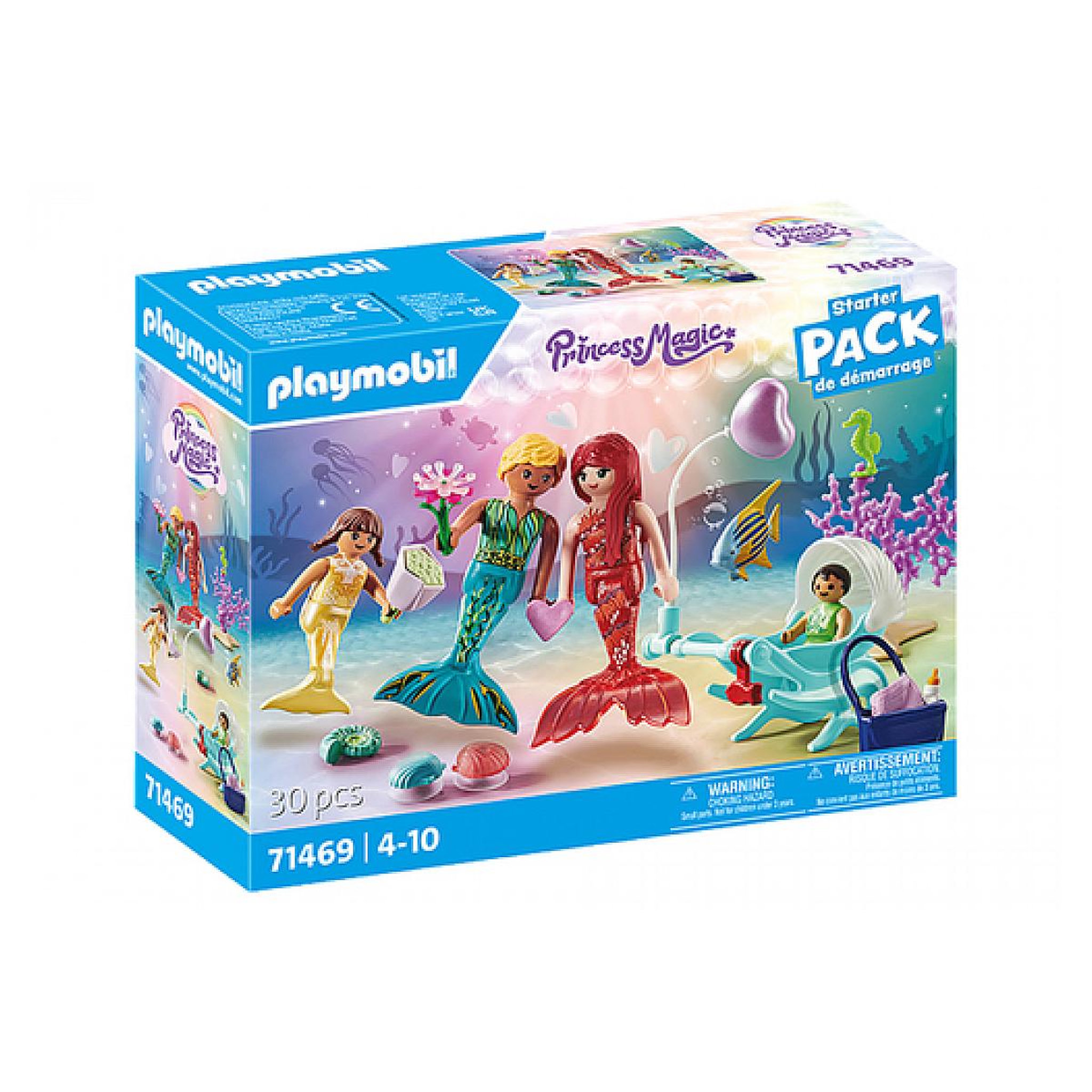 PLAYMOBIL 71469 Famille de sirènes starter pack