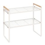 FIVE Étagère de Cuisine 2 Niveaux  Balm  42cm Blanc