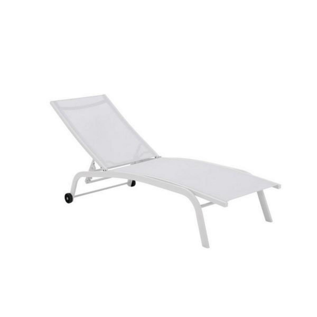 MARKET24 Chaise longue DKD Home Decor Avec des roues PVC Aluminium (187,5 x 64 x 97 cm)