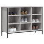 Voir la diapositive 3 : VIDAXL Armoire à chaussures sonoma gris 100x35x70 cm bois d ingénierie