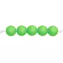 RICO DESIGN 24 Perles rondes 10 mm - vert